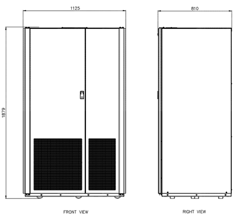 EBC-E battery cabinet details